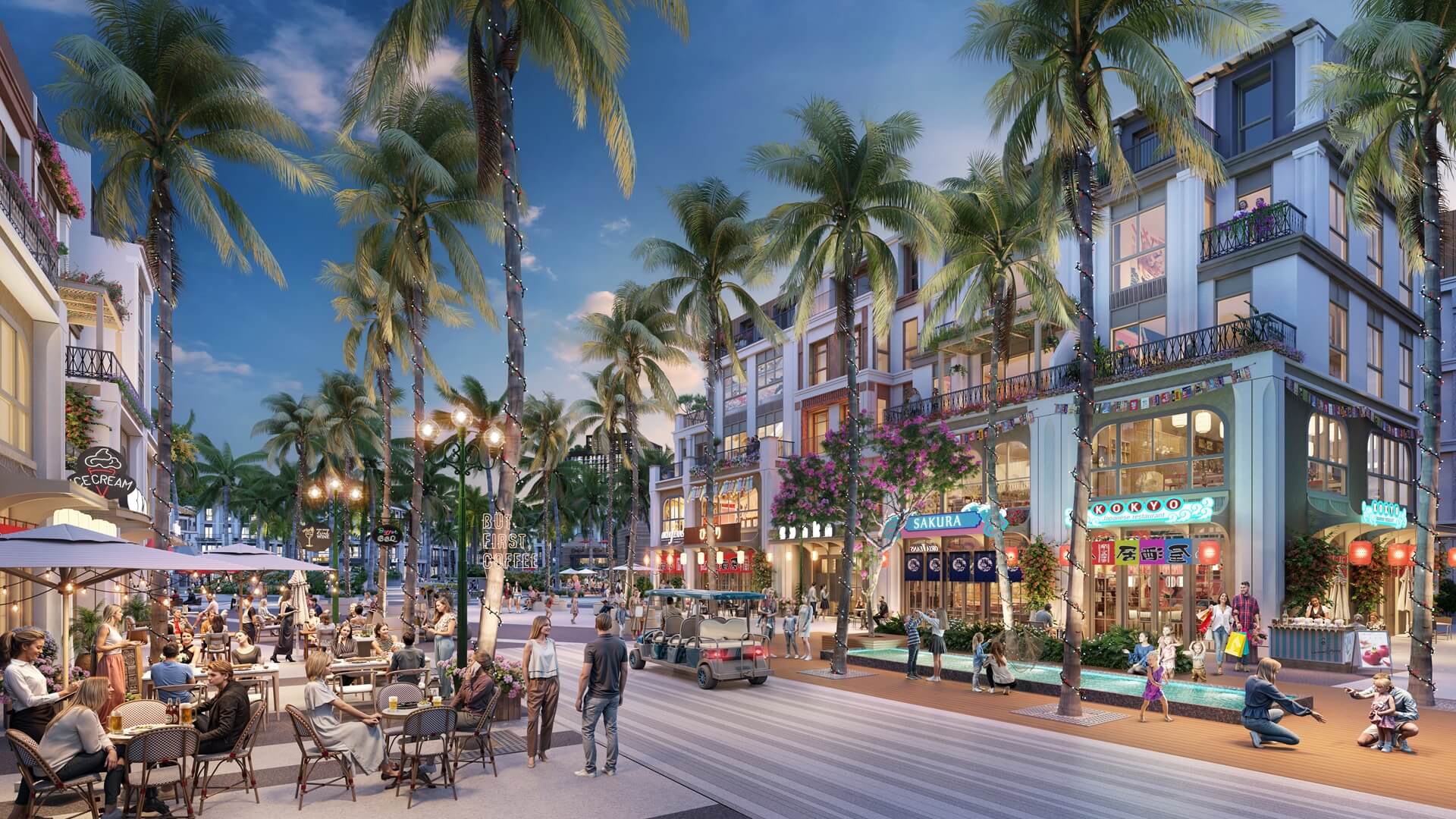 shophouse thương mại dự án sun group vân đồn